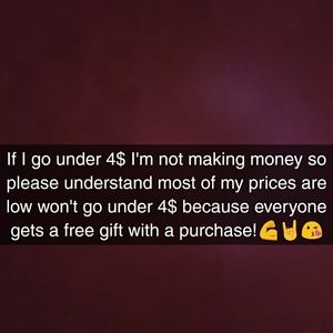 If its at 4$ its a deal please s a free gift.